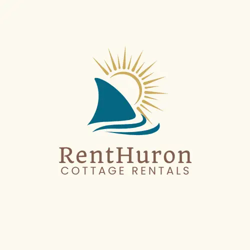 a logo for a rental company